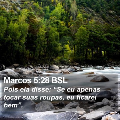 Marcos 5:28 BSL Bible Verse Image
