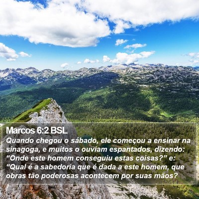Marcos 6:2 BSL Bible Verse Image