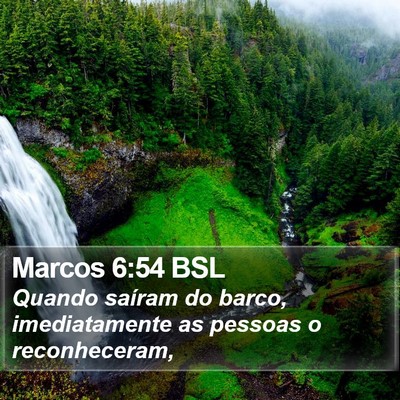 Marcos 6:54 BSL Bible Verse Image