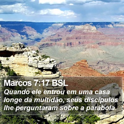 Marcos 7:17 BSL Bible Verse Image