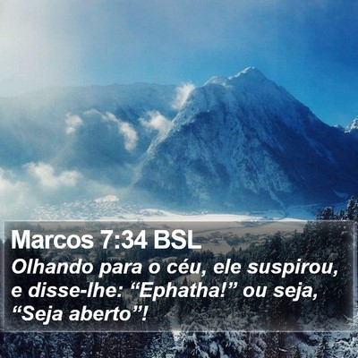 Marcos 7:34 BSL Bible Verse Image