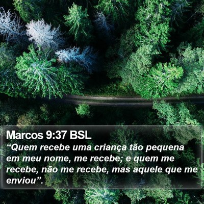 Marcos 9:37 BSL Bible Verse Image