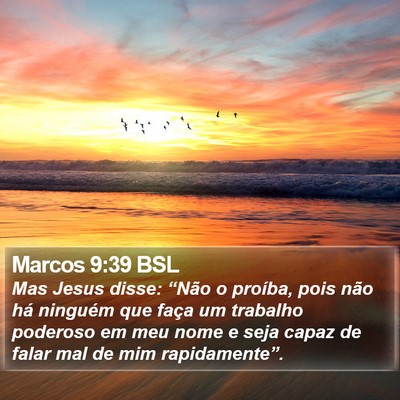 Marcos 9:39 BSL Bible Verse Image