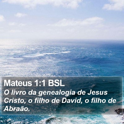 Mateus 1:1 BSL Bible Verse Image