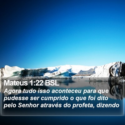 Mateus 1:22 BSL Bible Verse Image