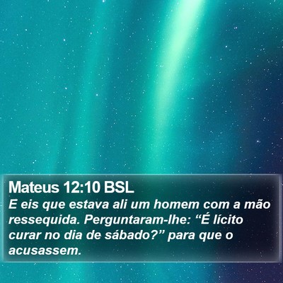 Mateus 12:10 BSL Bible Verse Image