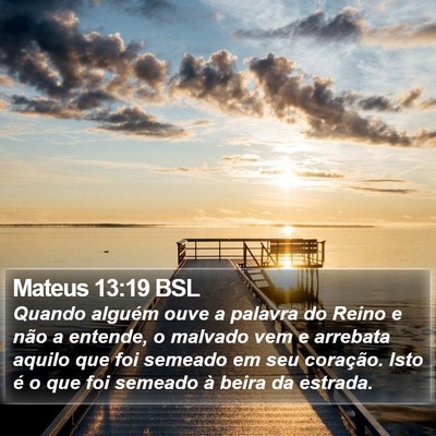 Mateus 13:19 BSL Bible Verse Image