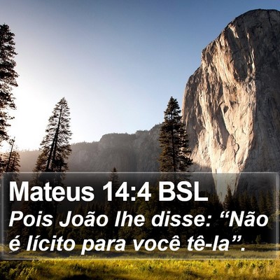Mateus 14:4 BSL Bible Verse Image