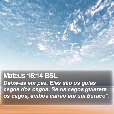 Mateus 15:14 BSL Bible Verse Image
