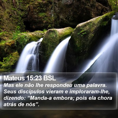Mateus 15:23 BSL Bible Verse Image