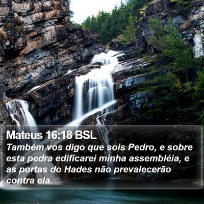 Mateus 16:18 BSL Bible Verse Image