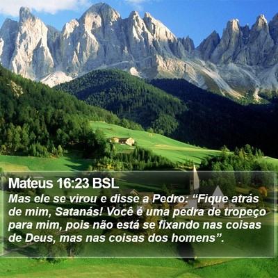 Mateus 16:23 BSL Bible Verse Image