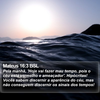 Mateus 16:3 BSL Bible Verse Image