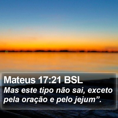 Mateus 17:21 BSL Bible Verse Image