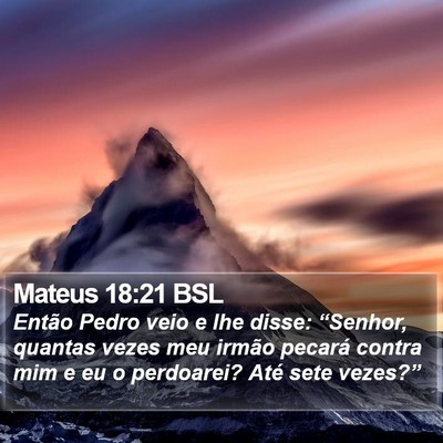 Mateus 18:21 BSL Bible Verse Image