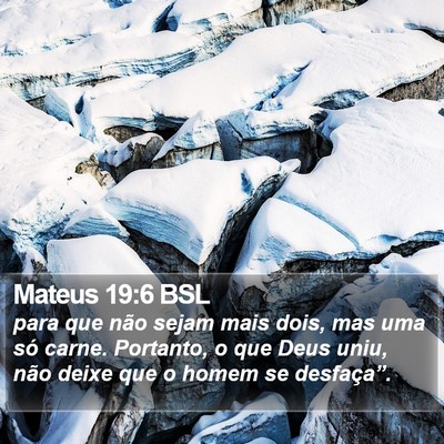 Mateus 19:6 BSL Bible Verse Image