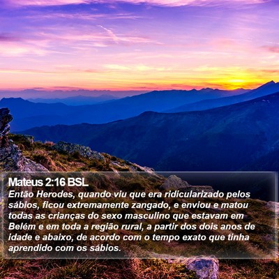 Mateus 2:16 BSL Bible Verse Image