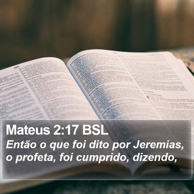 Mateus 2:17 BSL Bible Verse Image