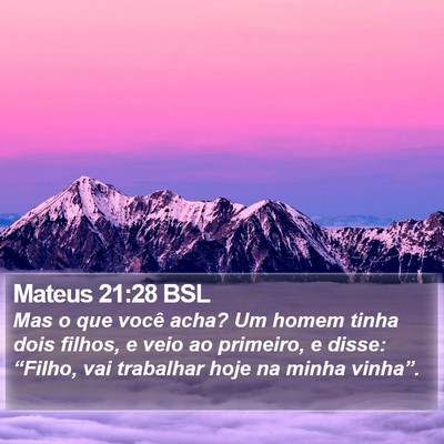 Mateus 21:28 BSL Bible Verse Image