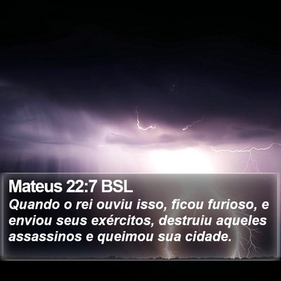 Mateus 22:7 BSL Bible Verse Image