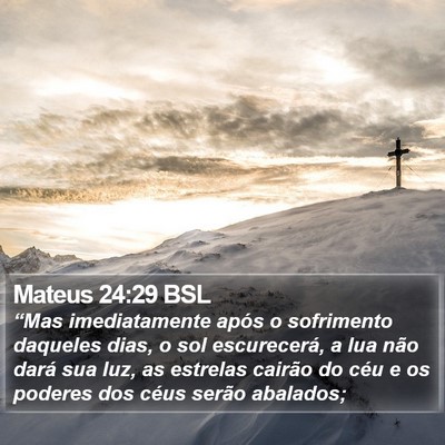 Mateus 24:29 BSL Bible Verse Image