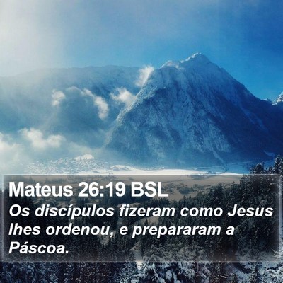 Mateus 26:19 BSL Bible Verse Image