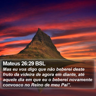 Mateus 26:29 BSL Bible Verse Image