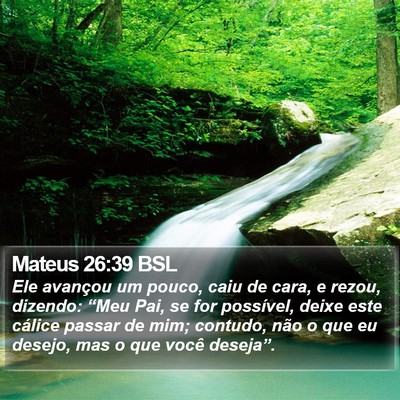 Mateus 26:39 BSL Bible Verse Image