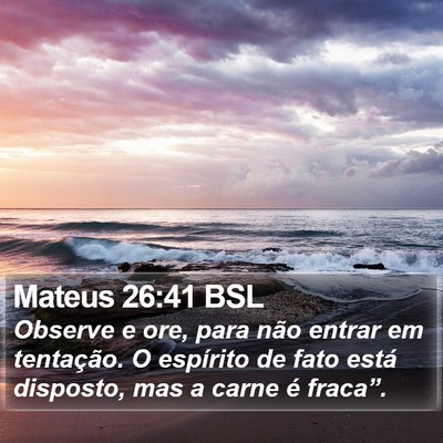 Mateus 26:41 BSL Bible Verse Image