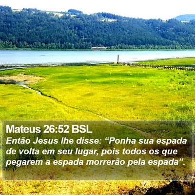 Mateus 26:52 BSL Bible Verse Image