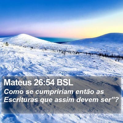 Mateus 26:54 BSL Bible Verse Image