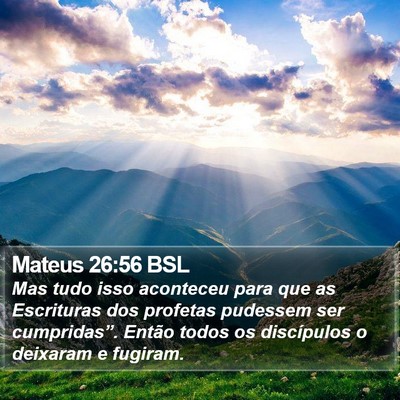 Mateus 26:56 BSL Bible Verse Image
