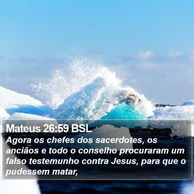 Mateus 26:59 BSL Bible Verse Image