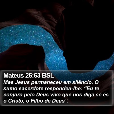 Mateus 26:63 BSL Bible Verse Image