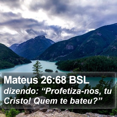Mateus 26:68 BSL Bible Verse Image