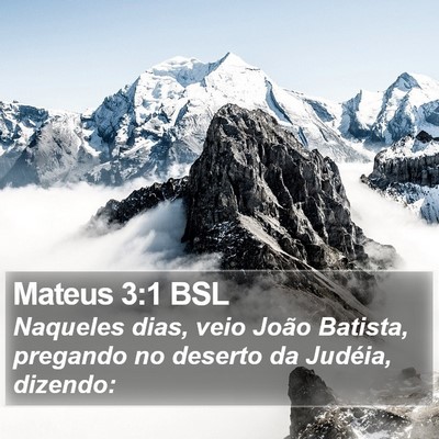Mateus 3:1 BSL Bible Verse Image