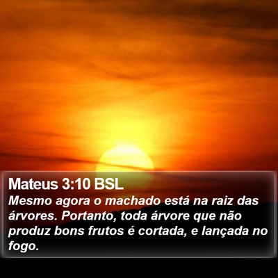 Mateus 3:10 BSL Bible Verse Image