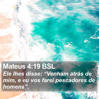 Mateus 4:19 BSL Bible Verse Image