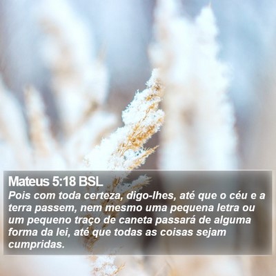 Mateus 5:18 BSL Bible Verse Image
