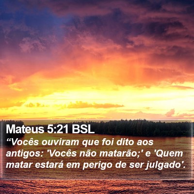 Mateus 5:21 BSL Bible Verse Image