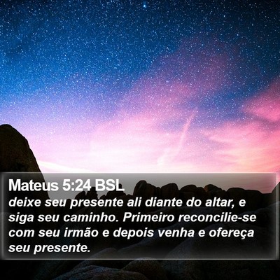 Mateus 5:24 BSL Bible Verse Image