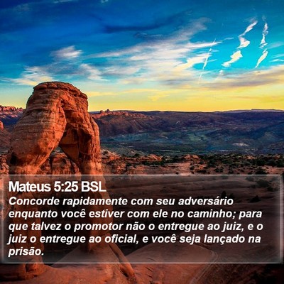 Mateus 5:25 BSL Bible Verse Image