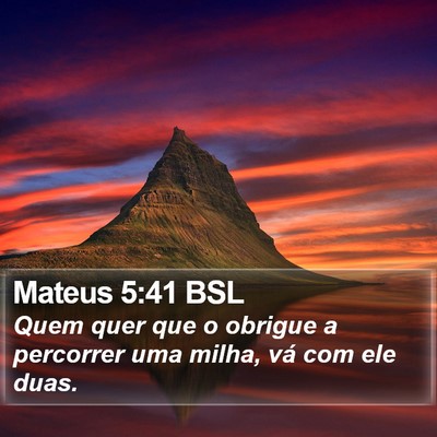 Mateus 5:41 BSL Bible Verse Image