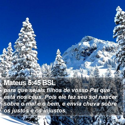 Mateus 5:45 BSL Bible Verse Image