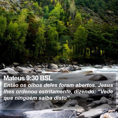 Mateus 9:30 BSL Bible Verse Image