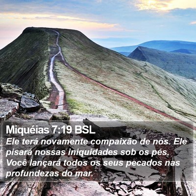 Miquéias 7:19 BSL Bible Verse Image