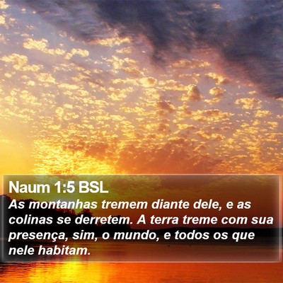 Naum 1:5 BSL Bible Verse Image