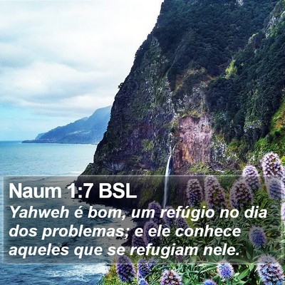 Naum 1:7 BSL Bible Verse Image
