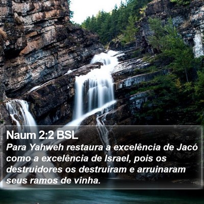 Naum 2:2 BSL Bible Verse Image