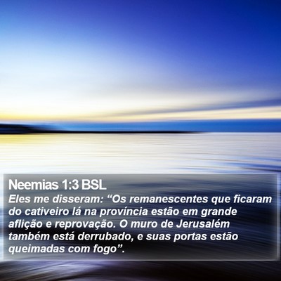 Neemias 1:3 BSL Bible Verse Image